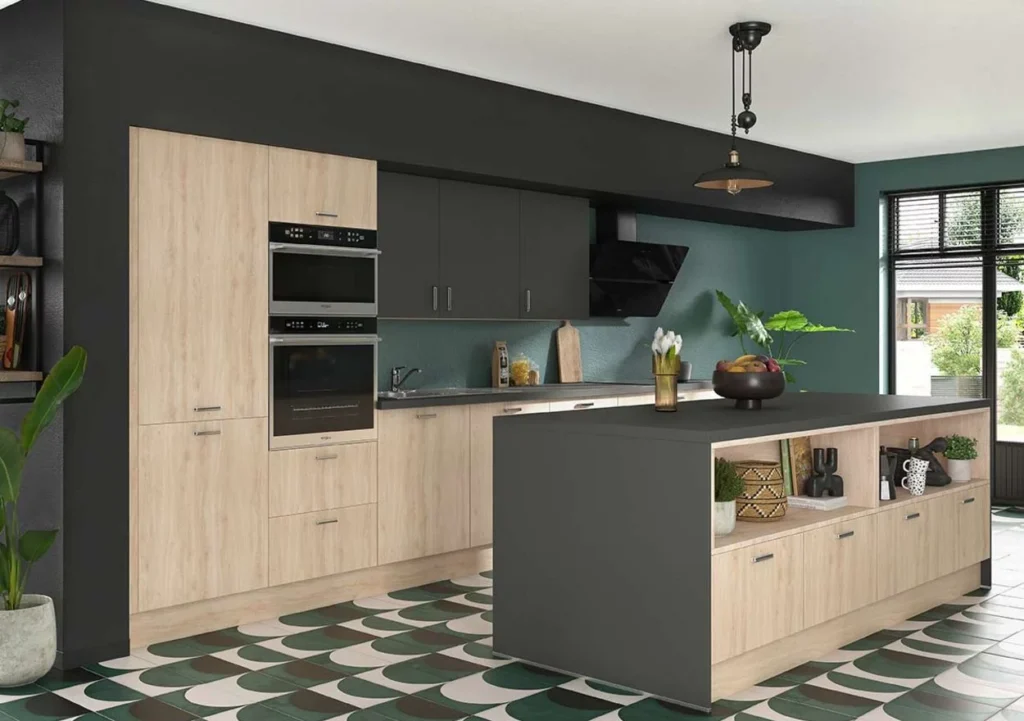 Moda grafica - configuracion - con isla